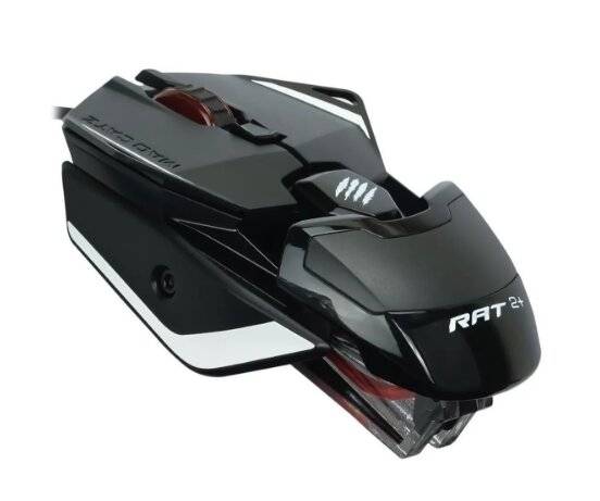 Mouse Gamer Mad Catz The Authentic R.a.t. 2+ Mr02mcambl00 Negro